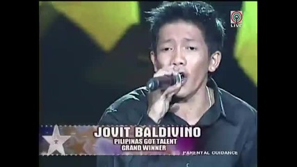 Jovit Baldivino - победител - Pilipinas Got Talent 2010