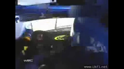 Petter Solberg Subaru Impreza Sti Wrc crash