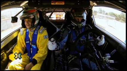 Кен Блок и Ryan Sheckler Rallycross Курс - Summer X Games 2013 Бразилия