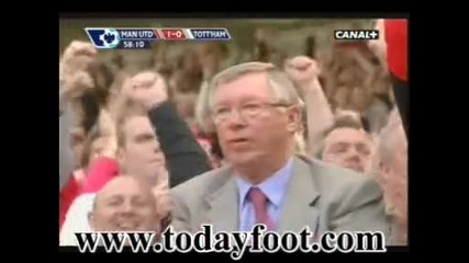 Manchester United vs Tottenham 1:0 (giggs) 