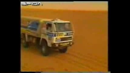 Liaz truck Dakar rally 1988