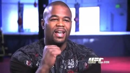 Rashad Evans discusses his upcoming bout with Thiago Silva 