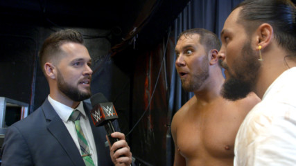 Curtis Axel celebrates his win over "Woken" Matt Hardy: WWE.com Exclusive, June 25, 2018