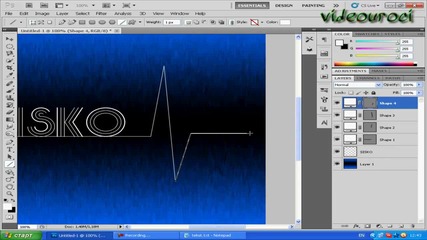 Как се прави як стилен музикален текст с Photoshop!