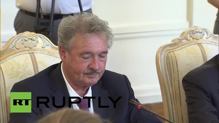 Russia: Lavrov meets Luxembourg's FM Asselborn to discuss bilateral relations