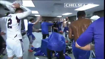 Chelsea празнуват в съблекалнята | Fa Cup