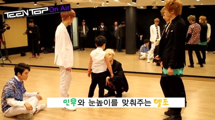 Teen Top On Air behind story