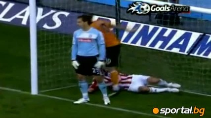 Премиершип : Уулвърхемптън - Стоук Сити 2:1