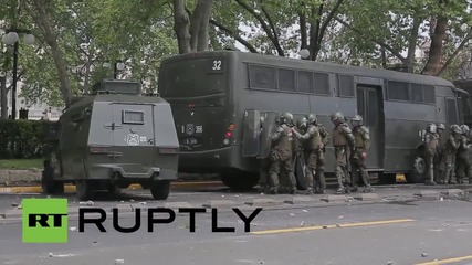 Chile: Mapuche protest turns violent, police use water cannon