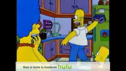 The Simpsons - Hand In Toaster 
