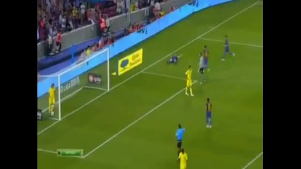 Barcelona Vs Villarreal 5-0 - All Goals Highlights - Barcelona 5-0 Villarreal - 29-08-2011