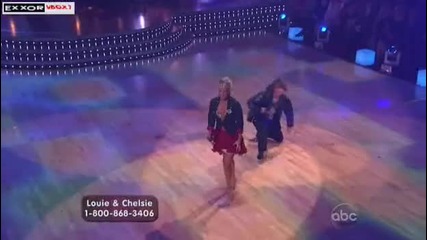 Dancing With The Stars Us - Джайв - Louie & Chelsie