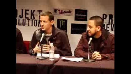 Linkin Park Pressconf Mtv