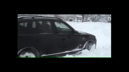 Bmw X3 nqma spirane v snow 