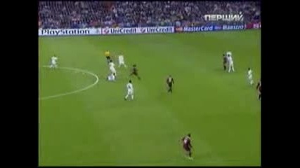Ronaldinho vs Real Madri - (21 10 09) Skills - Uefa Champions league Hd 