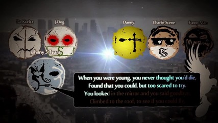 [1080p Full Hd]hollywood Undead - Bullet [lyrics Video]