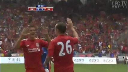 Charlie Adam First Liverpool Goal