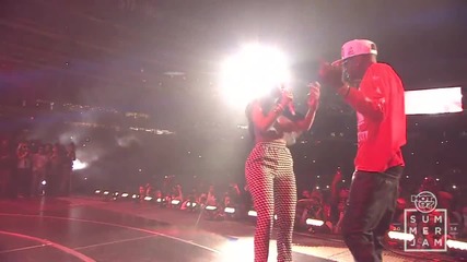 Nicki Minaj & Soulja Boy at Hot97 Summer Jam 2014 live