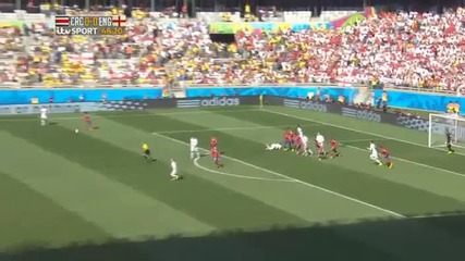 24.06.2014 Коста Рика - Англия 0:0 (световно първенство)