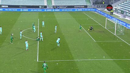 Goal by Ludogorets Razgrad PFK