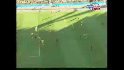 Испания - Юар 3:2 Гол На Даниел Гуиса