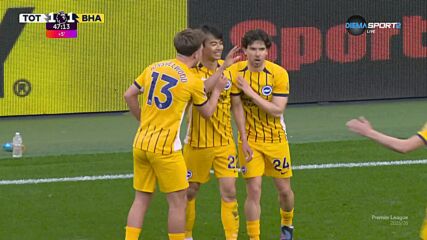 Goal by Brighton and Hove Albion