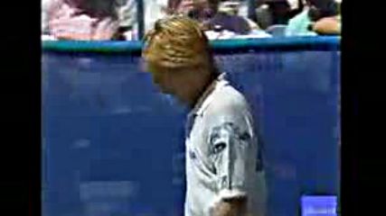 Agassi vs Becker Us Open 1990