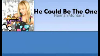 Hannah Montana - He Could Be The One (with Lyrics on Screen)