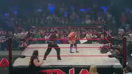 Jeff Hardy Twist Of Fate And Swanton Bomb on Aj Styles
