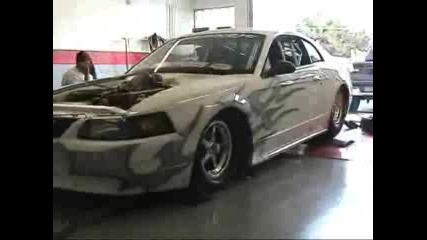 Turbo Mustang Дино Тест