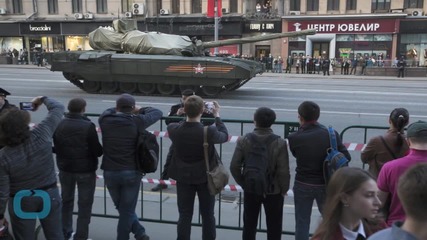 New Russian Tank Debuts During Military Parade Rehearsal