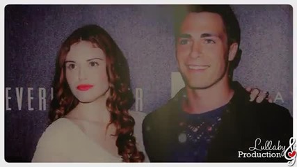 Colton Haynes and Holland Roden- kiss me