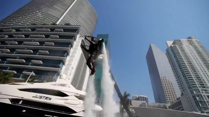 Water Jet Pack (водна високоструйна раница) Jetlev
