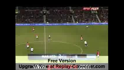Бербатов Гол Манчестър Юнайтед 2 - 1тотнъм