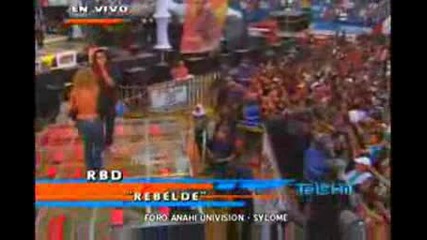 Rbd Rebelde Concierto Exa Mexico 2008