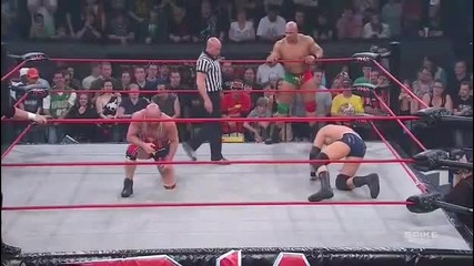 Tna impact - Kurt Angle Mr Anderson vs Hernandez Desmond Wolfe