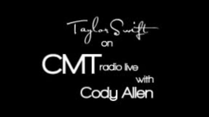 Taylor swift - интервю с Cody Allen 
