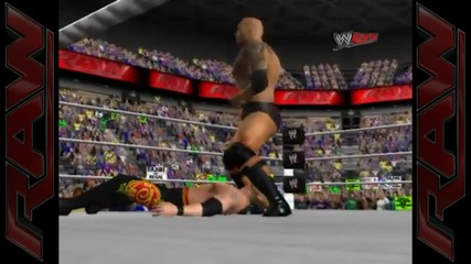 Raw - Christian Vs. The Rock - Single Match