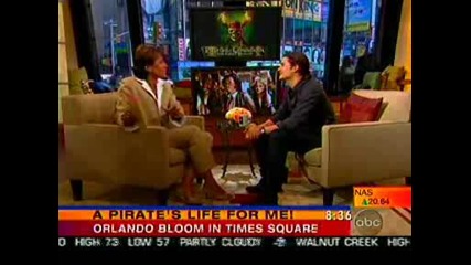 Orlando Bloom - Good Morning America