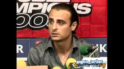 Пресконференцията С Бербатов 02.09.2008