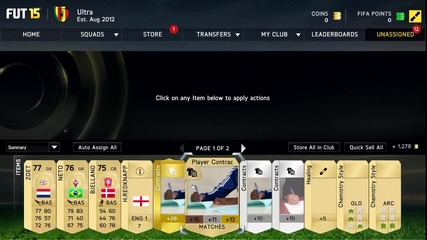 Fut 15 Web App