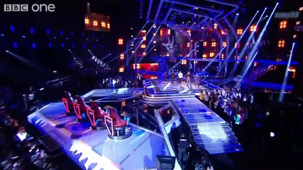 Teams Danny and Jessie_ Full Group Performance - The Voice Uk - Live Show 1 Results - 29.04.2012.