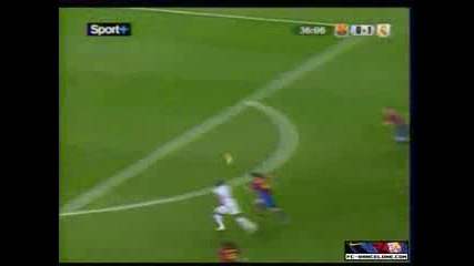 Barcelona 0:1 Real Madrid Baptista Goal