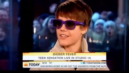 Джъстин Бийбър в Today Show .. // 31.01.2011 ( ( : 