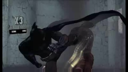 Batman: Arkham Asylum Roundhouse Kick Gameplay