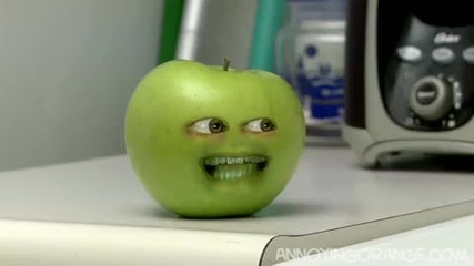 Annoying Orange - Green Apple