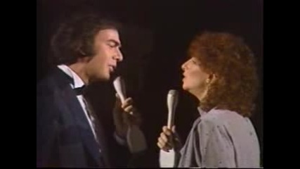 Neil Diamond with Barbara Streisand - You Dont Bring Me Flowers 
