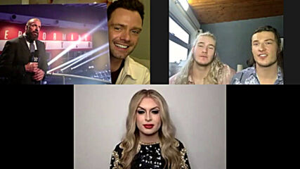 NXT UK’s Pretty Deadly meet Ru Paul’s Drag Race star Cheryl Hole