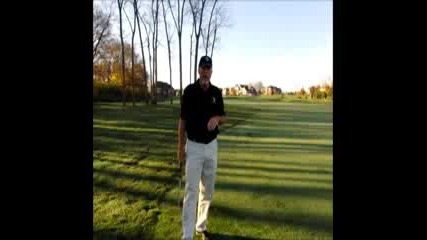 How to hook your ball around trees.