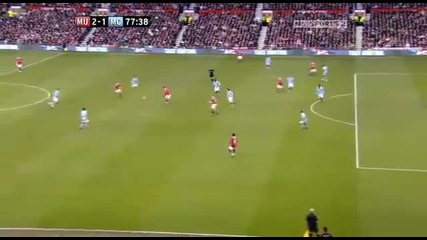 Rooney.s Goal - Manchester United 2:1 Manchester city 12.02.2011 